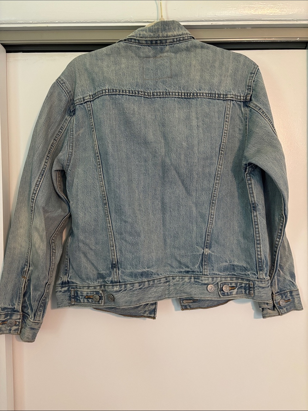 Levi's 90s Denim Trucker Jacket Light Blue - Picture 3 of 5